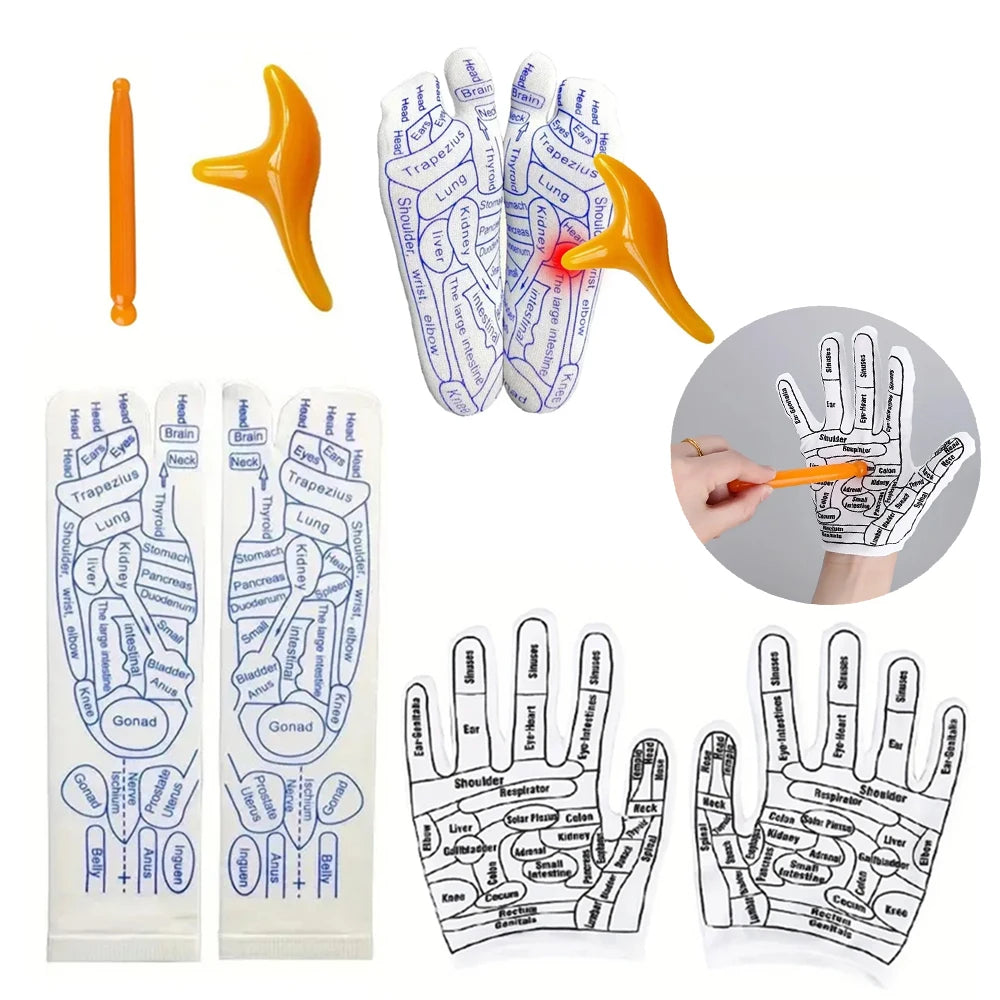 Ultimate Reflexology Massage Socks/Gloves Set