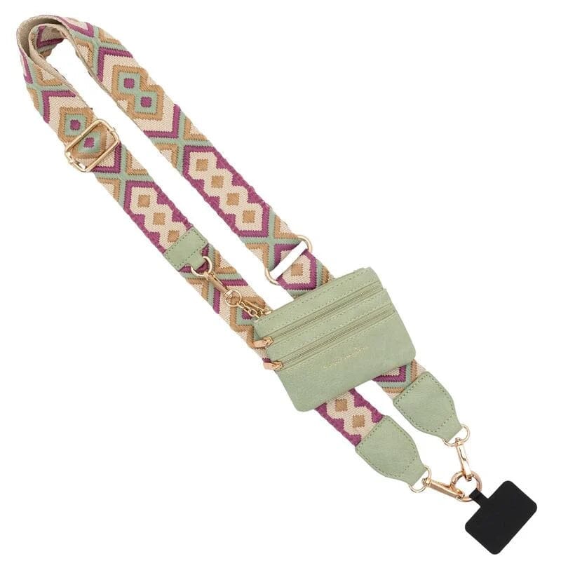 Savvy & Safe Cross Body Cell Lanyard™ with Purse