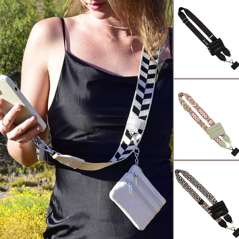 Savvy & Safe Cross Body Cell Lanyard™ with Purse