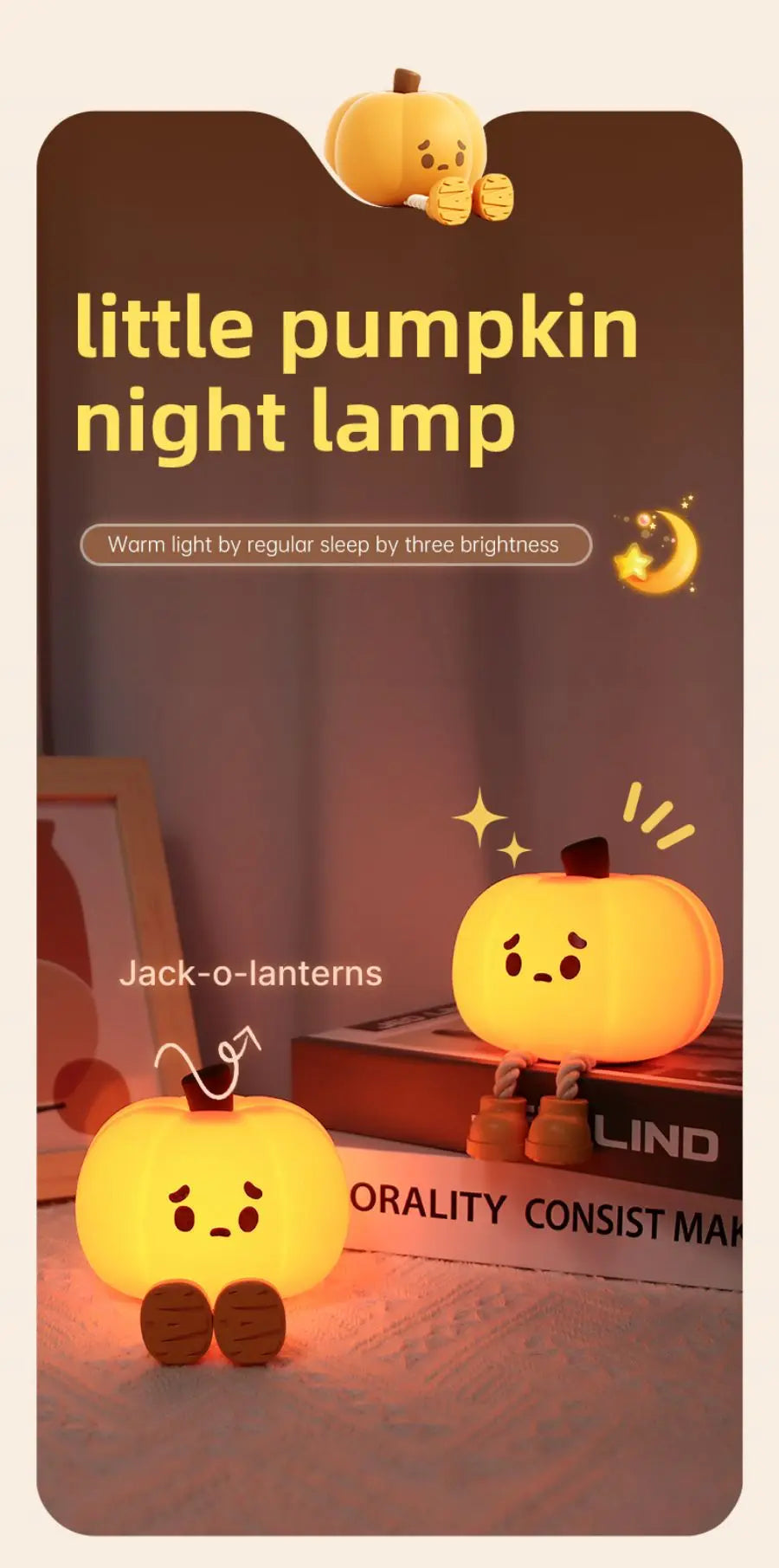 Punkin-BOOty™ Pumpkin Lamp